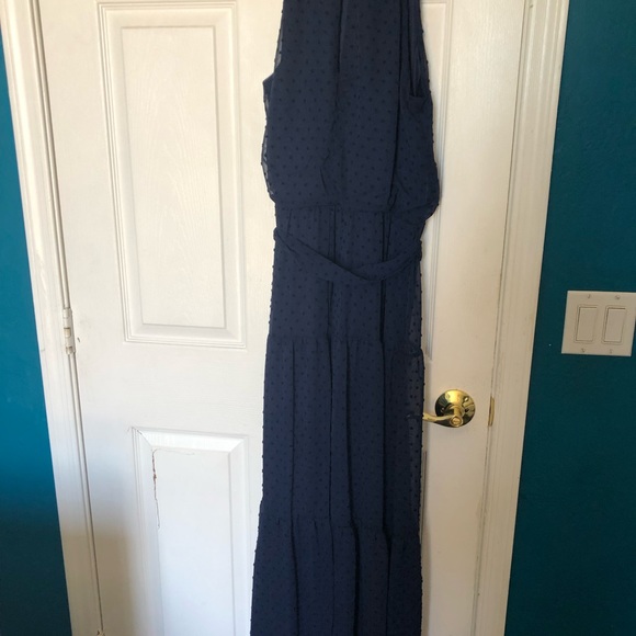 JULIA JORDAN MAXI DRESSES Size: 8 color navy blue - Picture 7 of 9